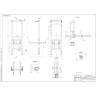 Инсталляция CERSANIT VECTOR 40 для унитаза механическая, кнопка CORNER пластик хром глянцевый 64183