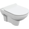 Подвесной унитаз CERSANIT CARINA XL CLEAN ON DPL EO SLIM S-MZ-CARINA-XL-COn-S-DL-w