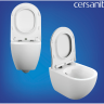 Комплект CERSANIT BRASKO SMART DPL EO slim инсталляция AQUA 50 PRIME P кнопка ACCENTO CIRCLE пластик черный м 69321