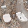 Комплект CERSANIT ITY CO DPL EO slim инсталляция AQUA 40 SMART M кнопка ESTETICA пластик белый с рамкой хром 69313