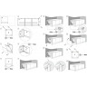 Панель CERSANIT для ванны боковая UNIVERSAL TYPE CLICK 70 ультра белый PB-TYPE_CLICK*70-W